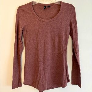 Cynthia Rowley Heather pink Women's Long Sleeve Top XS